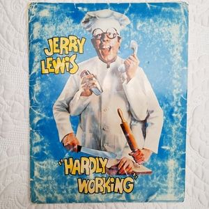 Jerry Lewis, Hardly Working press kit for the launch of his movie.